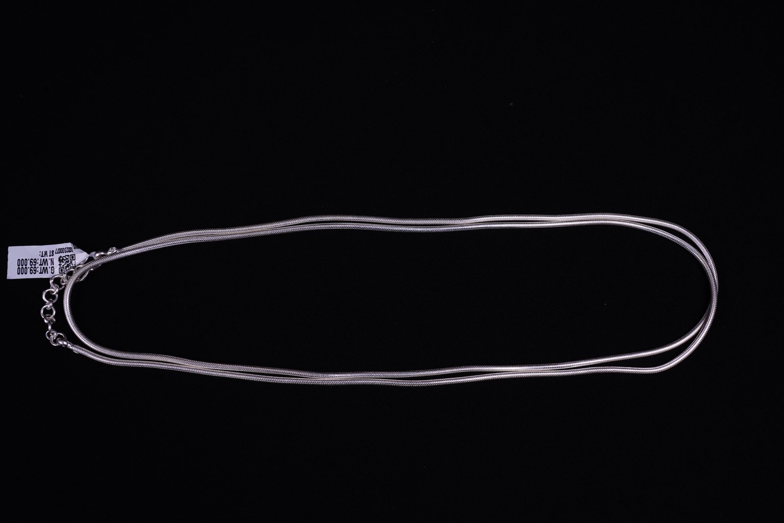 Silver Araana Chain - 48 Gm